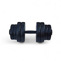 Гантель 16 кг ( розбірна набірна 1 на 16 кг композитна  зі змінними дисками гантель для будинку )