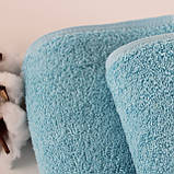 Рушник "Aurora" (450 г/м2) Light cornflower, 50x90, фото 3