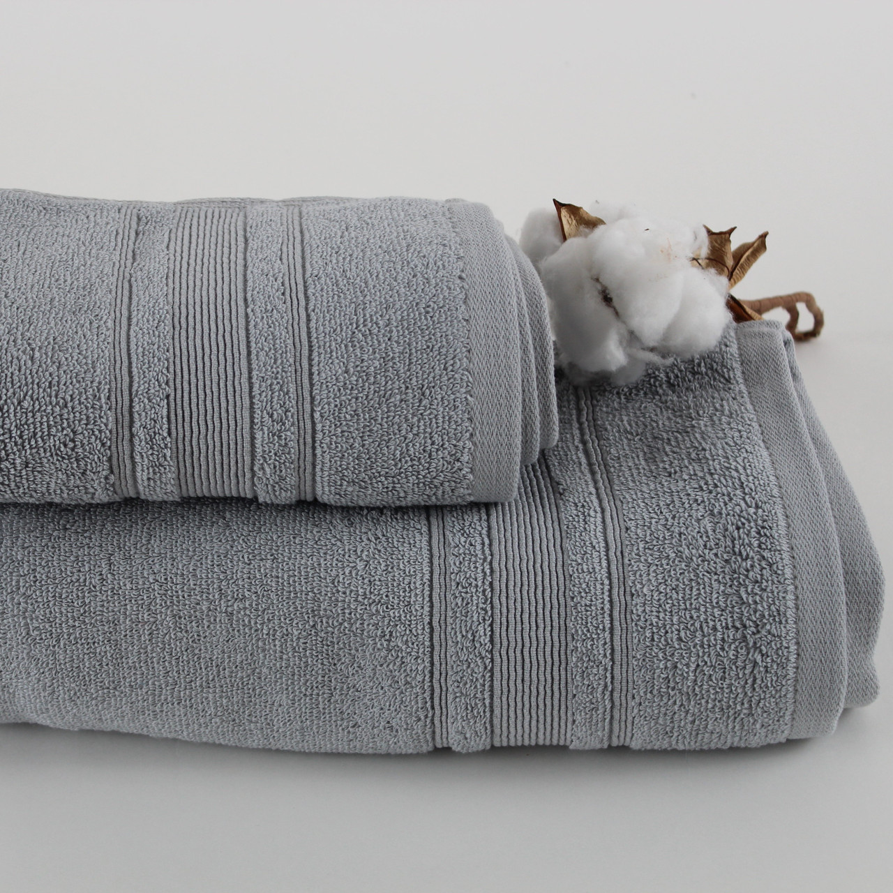 Рушник "Fancy" Light grey, 50x90, фото 1