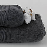 Рушник "Fancy" Dark grey, 50x90, фото 2