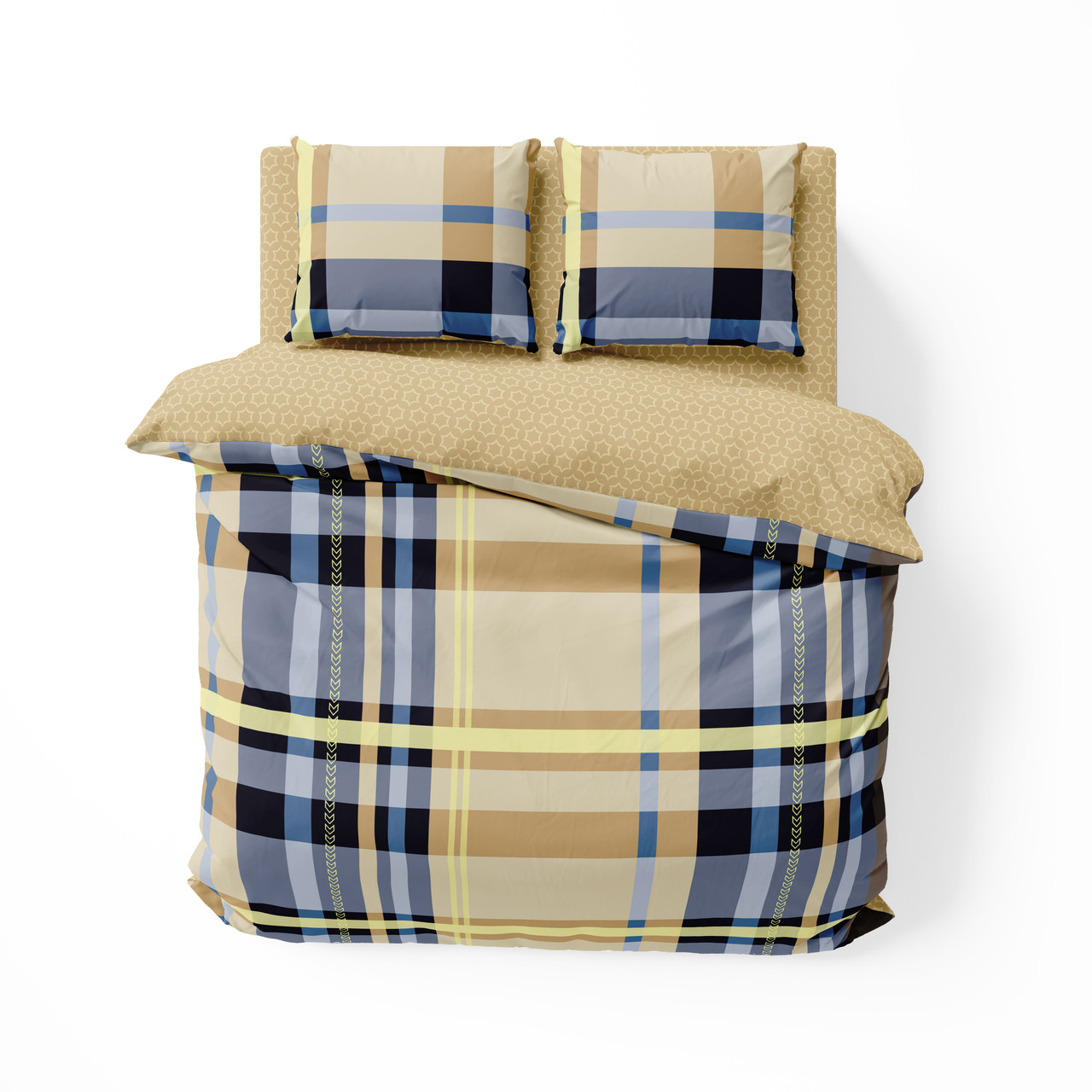 Постільна білизна ТЕП "Soft dreams" Scotland, 70x70, полуторна, фото 1