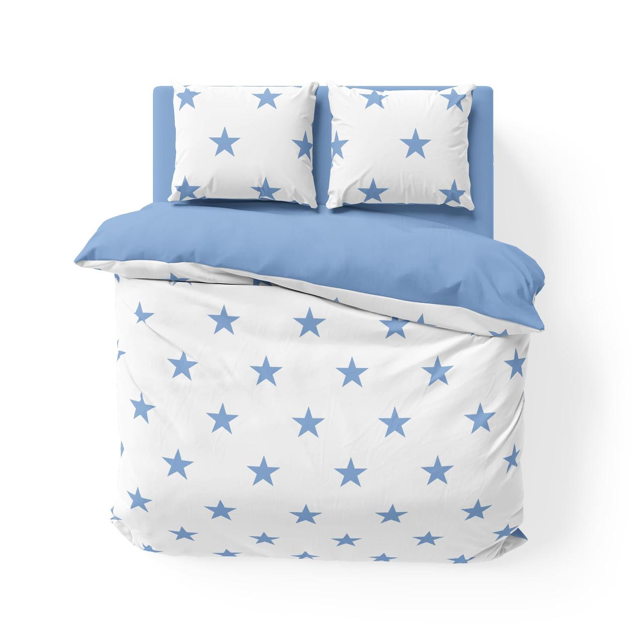 Постільна білизна ТЕП "Soft dreams" Morning Star Blue, 70x70, полуторна, фото 1