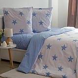 Постільна білизна ТЕП "Soft dreams" Morning Star Blue, 70x70, полуторна, фото 3