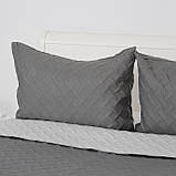 Покривало ТЕП "VINTAGE" наволочка 50*70 см Сіре/Вінтаж, 150x210, фото 3