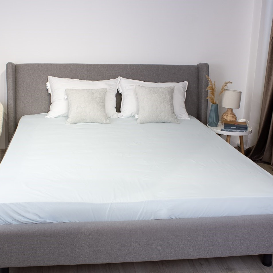 Простирадло "НАТХНЕННЯ" з резинкою Light Blue, 200x200, фото 1