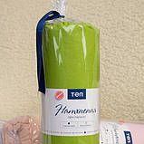 Простирадло "НАТХНЕННЯ" з резинкою Herbal Green, 120x200, фото 3