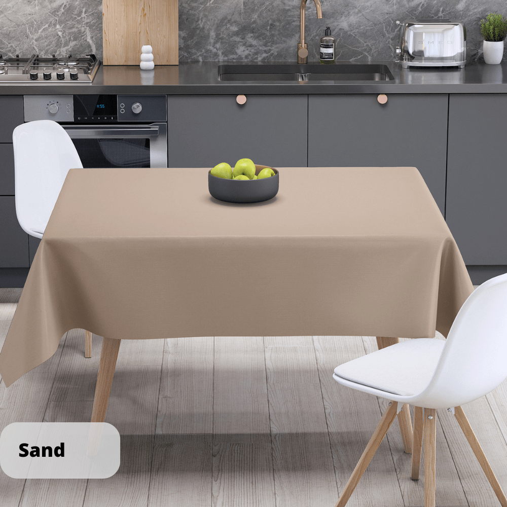 Скатертина "Aquastop" водовідштовхуюча Sand, 140x180, фото 1