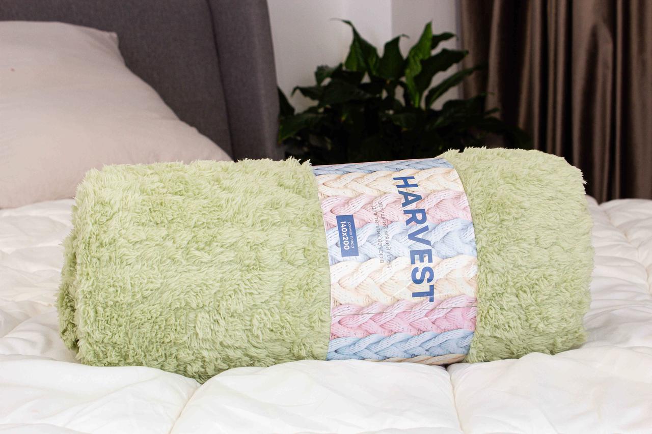 Плед "HARVEST" Sage Green, 140x200, фото 1