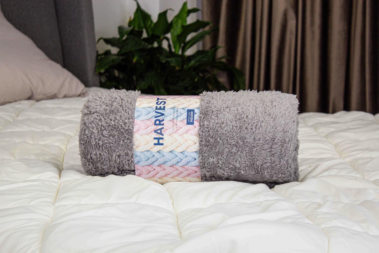 Плед "HARVEST" Grey, 140x200, фото 1