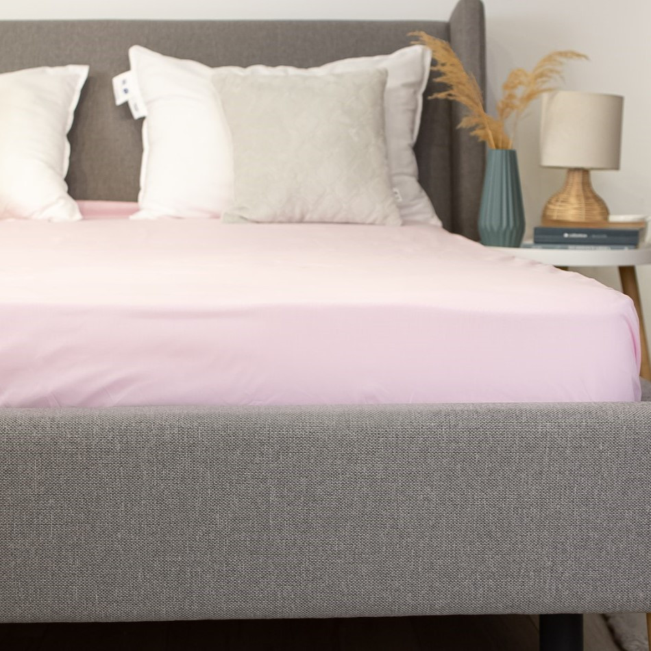 Простирадло "НАТХНЕННЯ" з резинкою Light Pink, 200x200, фото 1