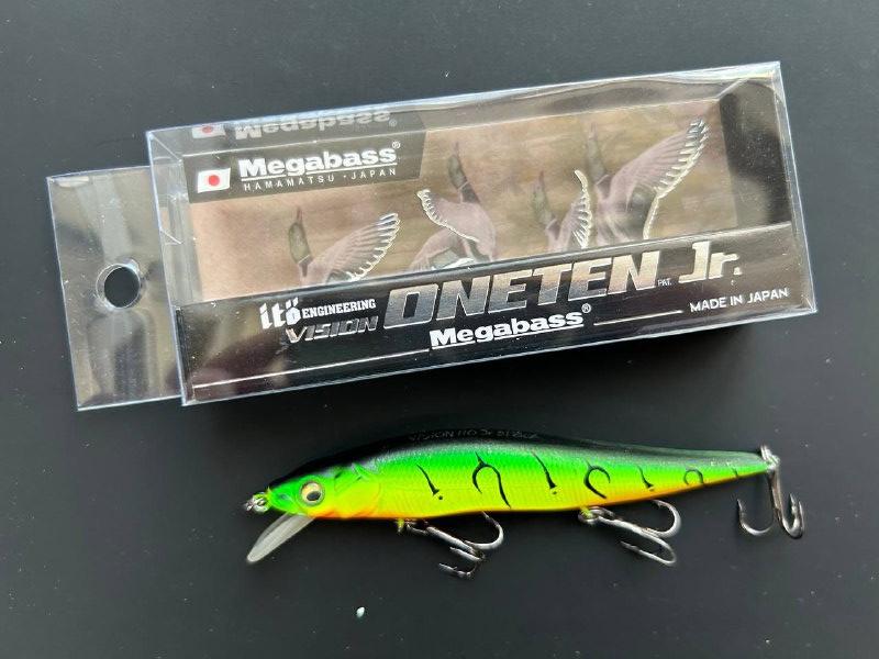 Воблер Columbia Vision OneTen Jr. 98 мм | 10,6 г | Мінноу-суспендер на щуку та окуня | Японська якість, фото 1