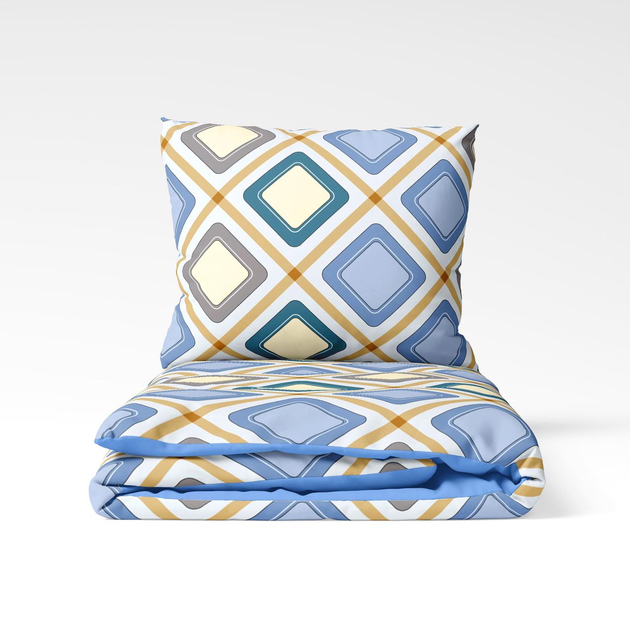 Постільна білизна "ТЕП" Блакитна дюна, 70x70, євро, фото 1