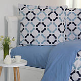 Комплект постільної білизни "ТЕП" Ocean Grid, сімейна, фото 6