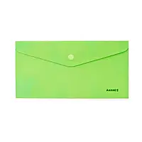 Папка-конверт (DL,пластикова   на кнопці неом'ятна) Axent Pastelini 1414-09