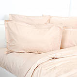 Комплект постільної білизни ТЕП "Grace Jacquard" Beige, євро, фото 4