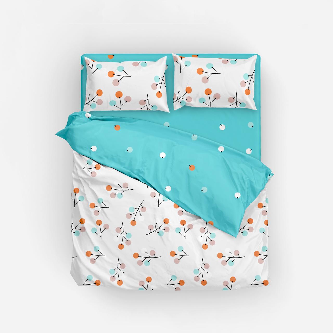 Постільна білизна ТЕП "Everyday collection" Smiley Branch, 70х70, євро, фото 1