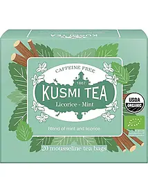 Трав'яний чай Kusmi Tea Licorice Mint у пакетиках 20х1.2г