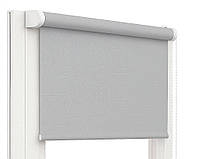 Роллеты на окна Роллета тканевая Рулонные шторы Len Светло-серый