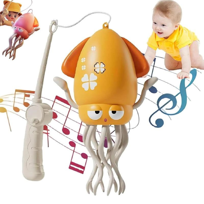 Інтерактивна іграшка Танцюючий кальмар Dancing Squid, фото 1