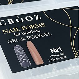 Верхні форми для нарощування Crooz Universal № 01