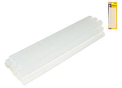 Стержні клейові 11,2*200 мм, 12 шт, прозорі MASTERTOOL 42-0153