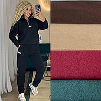 Теплий флісовий костюм жіночий