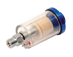 Минифильтр скляний для фарбопульта 1/4" MASTERTOOL 81-8545