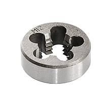 Плашка для нарізування різьби M12*1,75 мм MASTERTOOL 15-0126