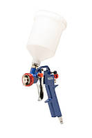 Краскопульт MASTERTOOL HP ВБ 600 мл пластик Festival1.5 мм 120-180 л/мін 3.5-5.0 баргулювання повітрям типу L