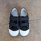 Мокасини дитячі Waldi Саша колір чорний, біла підошва, фото 4