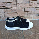 Мокасини дитячі Waldi Саша колір чорний, біла підошва, фото 2