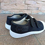 Мокасини дитячі Waldi Саша колір чорний, біла підошва, фото 3