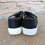 Мокасини дитячі Waldi Саша колір чорний, біла підошва, фото 6