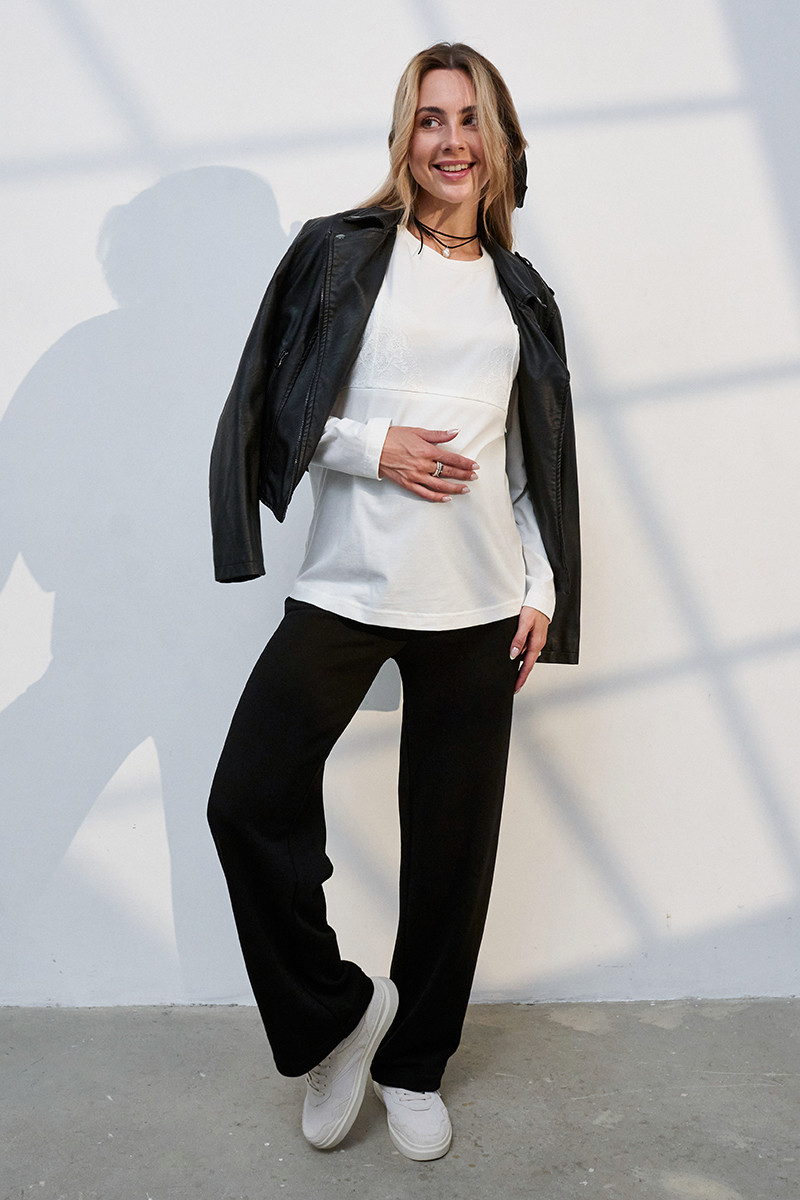 Штани для вагітних Louise TR-35.021 чорні, фото 1