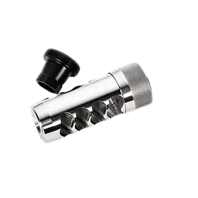 Дульне гальмо-компенсатор Area 419 Hellfire MATCH Self Timing Muzzle Brake, Калібр: 6,5 мм, Різьба: 1/2-28, 419HFMAT-SS-6.5-1228