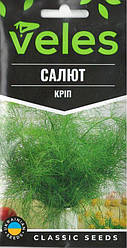 Насіння кропу Салют (кущовий) 4г ТМ ВЕЛЕС