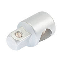 Перехідник MASTERTOOL 3⁄8"F — 1⁄2"M з отвором для воротка CrV 78-0086