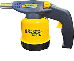 Лампа газова паяльна MASTERTOOL п'єзопідпал Ø 20 мм/1300 °C 1.3 кВт 94.6 г/год 44-5114