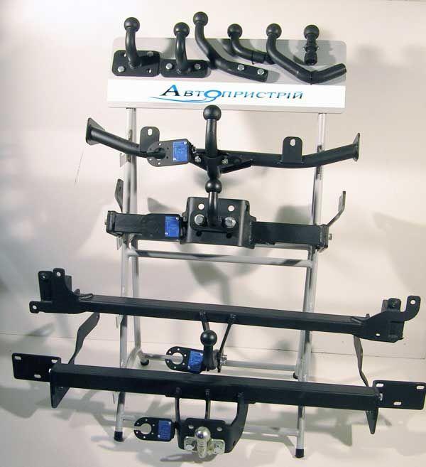 Фаркоп - Mercedes Sprinter Мікроавтобус / Бортовий (2006--) L=3665/4351, з'ємний на 2 болтах на пластині