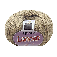 Lanoso ALPACANA (Ланосо Альпакана) № 3004 світлий беж (Пряжа вовна, альпака з акрилом, нитки для в'язання)