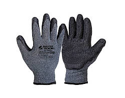 Рукавички MASTERTOOL CRINKLE LATEX COTTON (RECODRAC) 72-77 р 83-0605