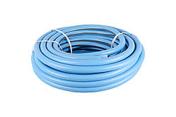 Шланг для поливу MASTERTOOL "OASIS" 3/4" 15 м блакитний 92-1055