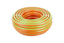 Шланг для поливу MASTERTOOL "HARVEST" 3/4" 20 м помаранчевий 92-1046