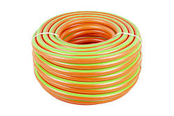 Шланг для поливу MASTERTOOL "HARVEST" 3/4" 50 м помаранчевий 92-1049