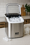 Льодогенератор електричний Bass Polska BH10002 сірий 1.3 л, продуктивність 12 кг/добу, для дому та офісу, фото 3