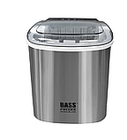 Льодогенератор електричний Bass Polska BH10002 сірий 1.3 л, продуктивність 12 кг/добу, для дому та офісу, фото 4