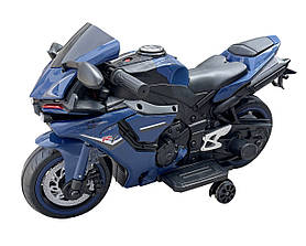 Дитячий електромотоцикл VOLSO VS1900B синій 12V 40W, акумулятор 4.5Ah від 3 років до 40 кг