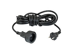 Подовжувач одномісний ЛЕМІРА У6-002 ПВС 2х1.0 мм2 5 м 2.2 кВт 94-0015