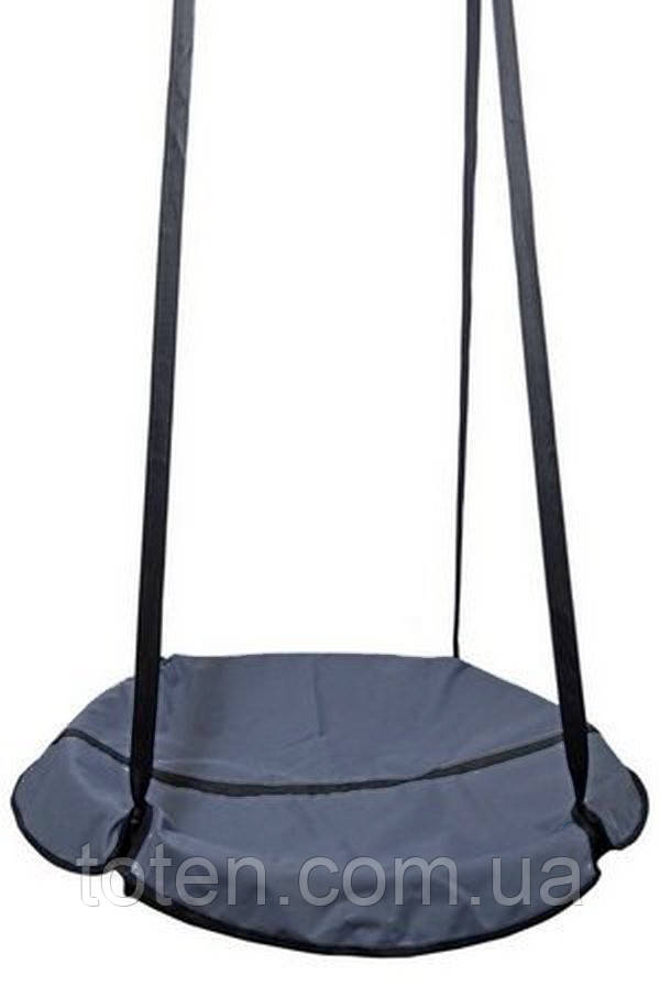 Гойдалка підвісна для дітей та дорослих, гніздо лелека Grey (сірий) KK-01YGRAY топ, фото 1