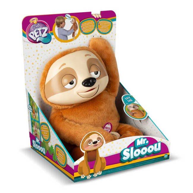 Інтерактивна іграшка Лінивець Містер Слу, фото 1